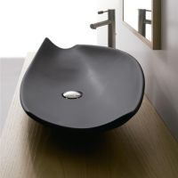 14 Wash Basin Kong 70 In Antracite Colour By Scarabeo