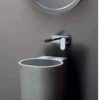 29 Nativo Wash Basin In Grey Colour And Pattern By Azuurra